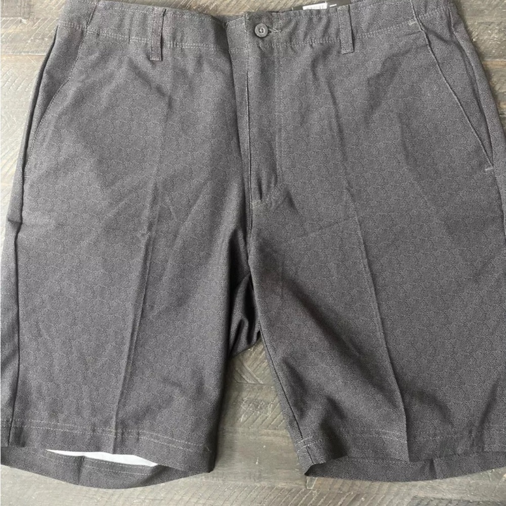 Pebble Beach Men's Dry-Luxe Performance Black Shorts Size 36 NEW with Tags